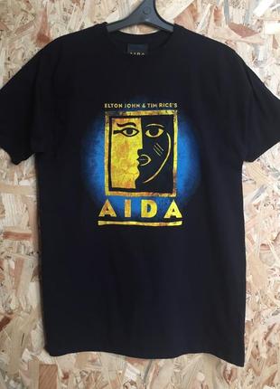 Футболка мерч елтон джон , aida , disney