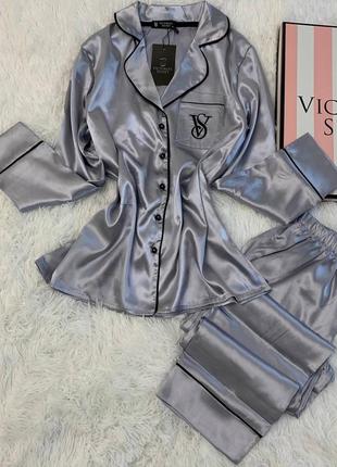 Шелковая пижама victoria’s secret2 фото