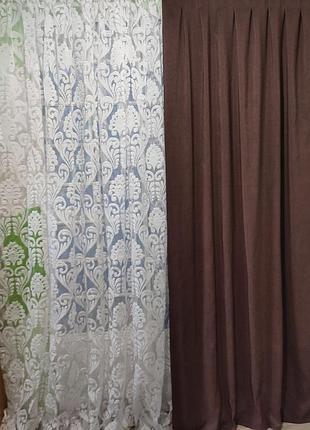 Тюль и шторы новинки