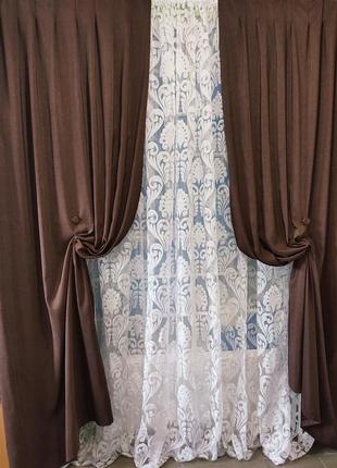 Тюль и шторы новинки