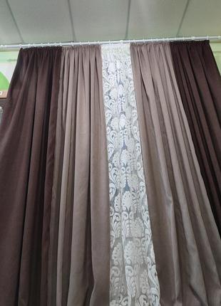 Тюль и шторы новинки
