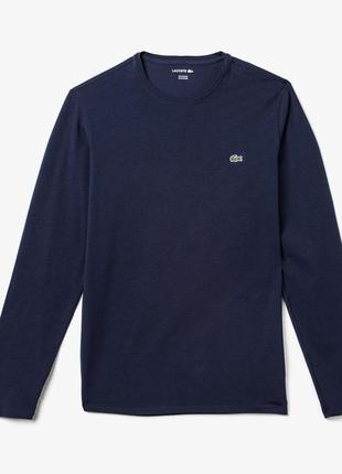 Лонгслив мужской lacoste xxl кофта мужская лакост футболка фирменная брендовая оригинал новая3 фото