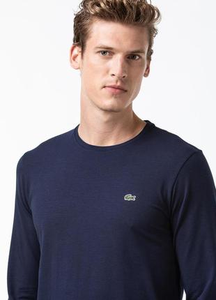 Лонгслив мужской lacoste xxl кофта мужская лакост футболка фирменная брендовая оригинал новая5 фото