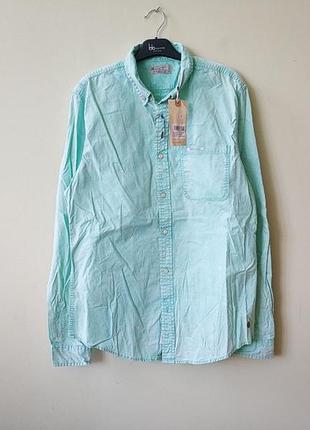 Мужская плотная рубашка scotch&soda amsterdam couture оригинал