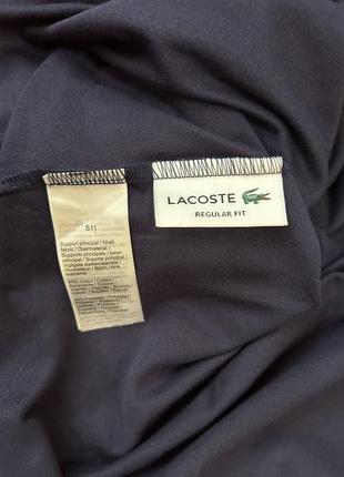 Лонгслив мужской lacoste xxl кофта мужская лакост футболка фирменная брендовая оригинал новая9 фото