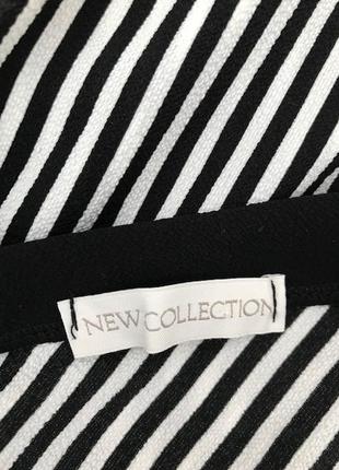 Стильный сарафан в черно-белую полоску от new collection, размер  l-3xl8 фото