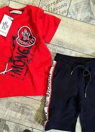 Стильный брендовый  летний костюм с шортами, турция.