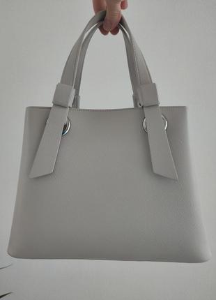 Жіноча сумка крос-боді на плече, ділова сумочка італійського бренда polina&eiterou.
