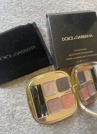 Dolce&gabbana the eyeshadow quad набор из 4-х теней для век