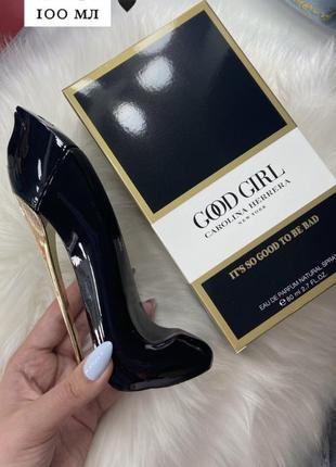 Женская парфюмированная вода carolina herrera good girl (каролина херрера гуд гел) 80 мл1 фото