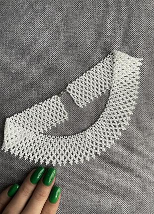 Силинка / гердан / колье из бисера