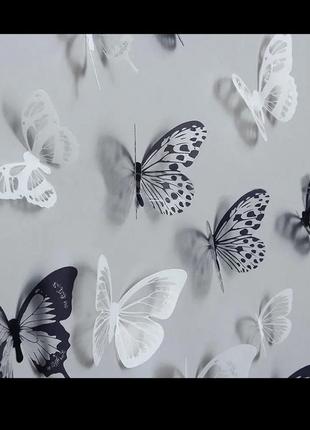 Метелики на стіну декор1 фото