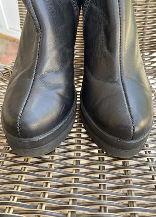 Ботильоны ботинки на платформе натуральная кожа утеплены байкой2 фото