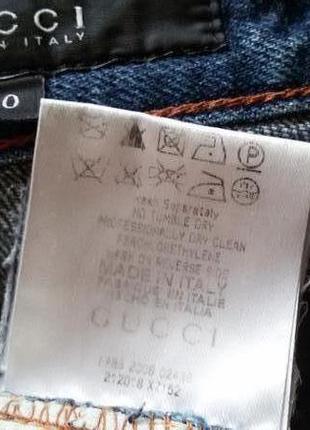 Женские винтажные джинсы gucci оригинал10 фото