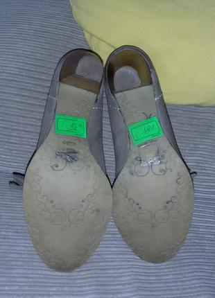 Симпатичные замшевые туфли бренда spm shoes &amp; boots (нидерланды) размер 39 (25.5см)6 фото
