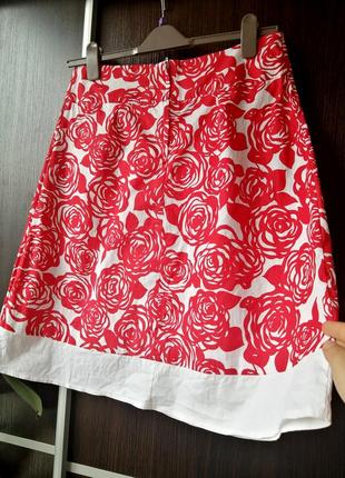 Шикарная, тонкая, лёгкая новая юбка спідниця. 100%хлопок. tu6 фото