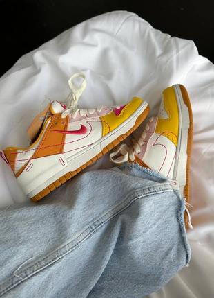 Демисезонное оранжевое кроссовки кеды nike sb dunk low disrupt 2 “sunrise” оранжевые женские кроссовки nike sb dunk кроссовки найк9 фото