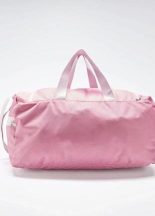 Крутая дорожняя спортивная сумка  reebok active core grip bag medium - posh pink  оригинал.3 фото