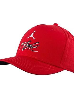 Бейсболка jordan jordan clc99 flt ssnl cap красный 1size (dv3151-657)1 фото