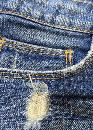 Джинсовые шорты джинсові шорти короткие короткі джинс потерті рвані рванные потертые 27 - 28, м only6 фото