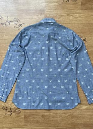 Мужская рубашка barbour beacon print2 фото