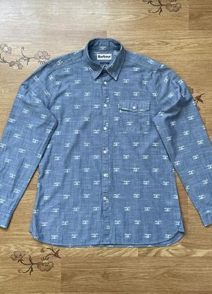 Мужская рубашка barbour beacon print