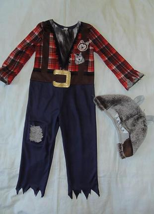 Карнавальний костюм вовка на 3-4 роки