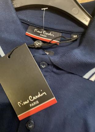 Polo pierre cardin size m плечі 45, рукав 22, груди 53, довжина-75 стан нова річ дивіться всі мої публікації5 фото