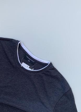 Футболка чоловіча сіра|однотона чоловіча футболка|чоловіча футболка s,m,l5 фото