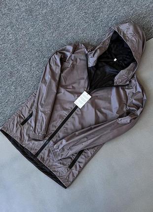 Осенок серая куртка ветровка с капюшоном asos серая осенняя ветровка асос2 фото