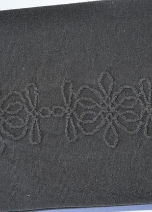 Теплые комфортные колготки из 3d микрофибры с оригинальным узором, размер43 фото
