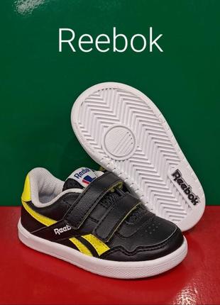 Шкіряні дитячі кросівки reebok royal effect alt оригінал