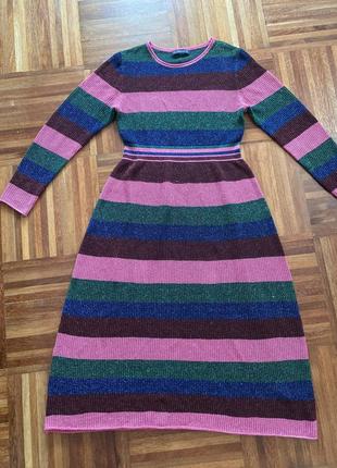 Плаття сіточка вʼязане zara knit 🧶 l 40 іспанія 🇪🇸