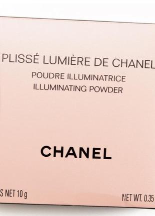 Chanel plisse lumiere de chanel illuminating powder3 фото