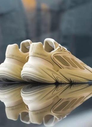 Демисезонные бежевые кроссовки adidas ozelia бежеві жіночі оригінальні кросівки adidas ozelia оригінал адідас5 фото