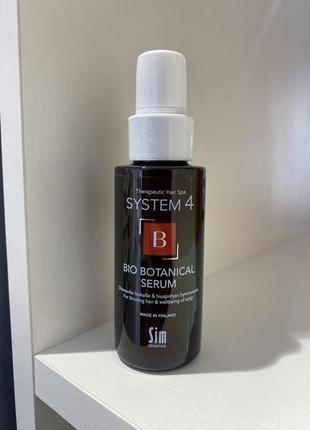 Біо ботанічна сироватка для росту волосся sim sensitive system 4 bio botanical serum 50 ml1 фото