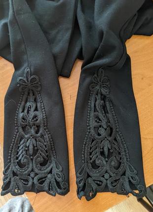 Штани лосіни  з кружевом