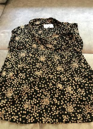Красивая натуральная кофточка/блуза размера хl8 фото