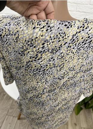 Блузка базовая натуральная из вискозы  р 507 фото