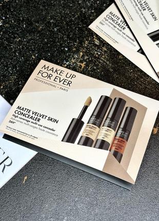 Make up for ever matte velvet skin матирующий тональный флюид пробник