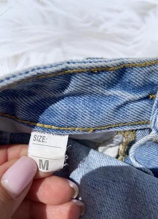 Джинсовая юбка с потертостями туречева размер м3 фото