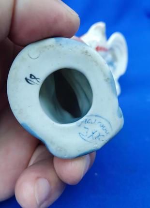 Фарфоровая статуэтка рыбка рыбки ссср советская фигурка фарфор