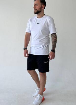 Спортивный летний костюм nike мужской,спортивный костюм на лето,комплект двойка футболка шорты