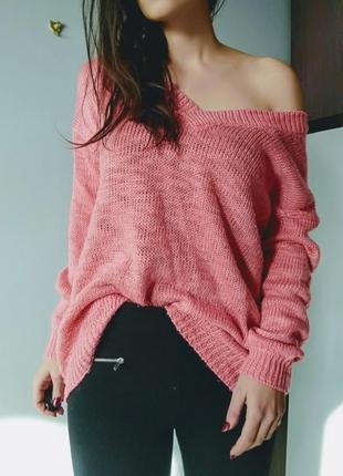 Персиковый свитер hm5 фото