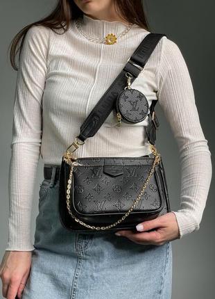 👜 у стилі  louis vuitton pochete multi black