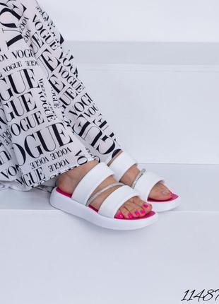 Кожаные босоножки шлепанцы из натуральной кожи кожаные босоножки шлепанца натуральная кожа