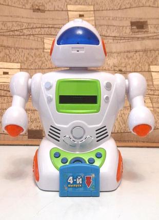 Робот сказочник, катридж №4, интерактивная игрушка, озвучка сказки, песни, басни