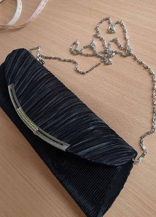Сумка-клатч атласна