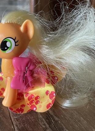 Поні, епл джек, apple jack, поні шарнірна, my little pony