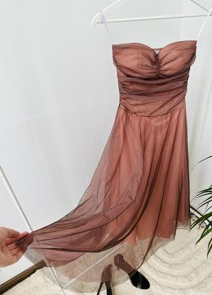 Фатиновое платье бандо, франция 🇫🇷2 фото
